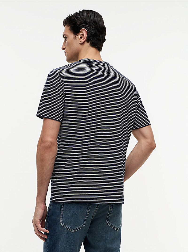 Erkek Essential Seasonal Regular Fit T-shirt Kahverengi MW0MW409230A7