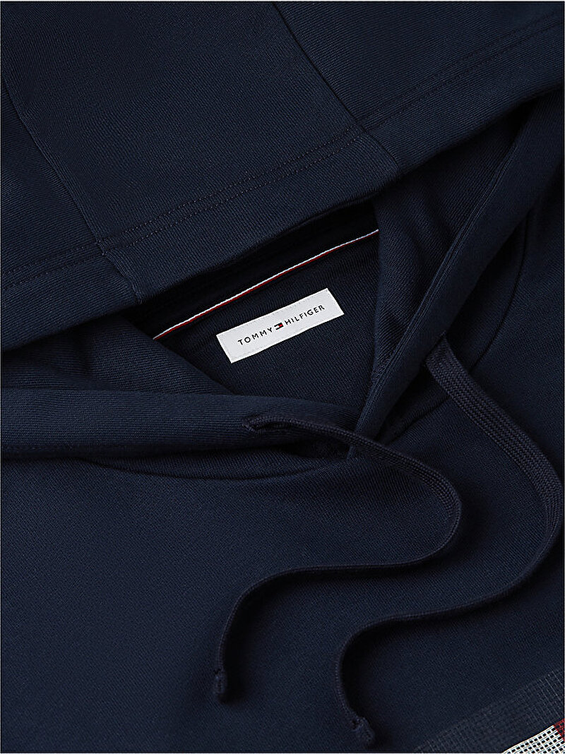 Erkek Flag Hoodie Lacivert MW0MW43220DW5