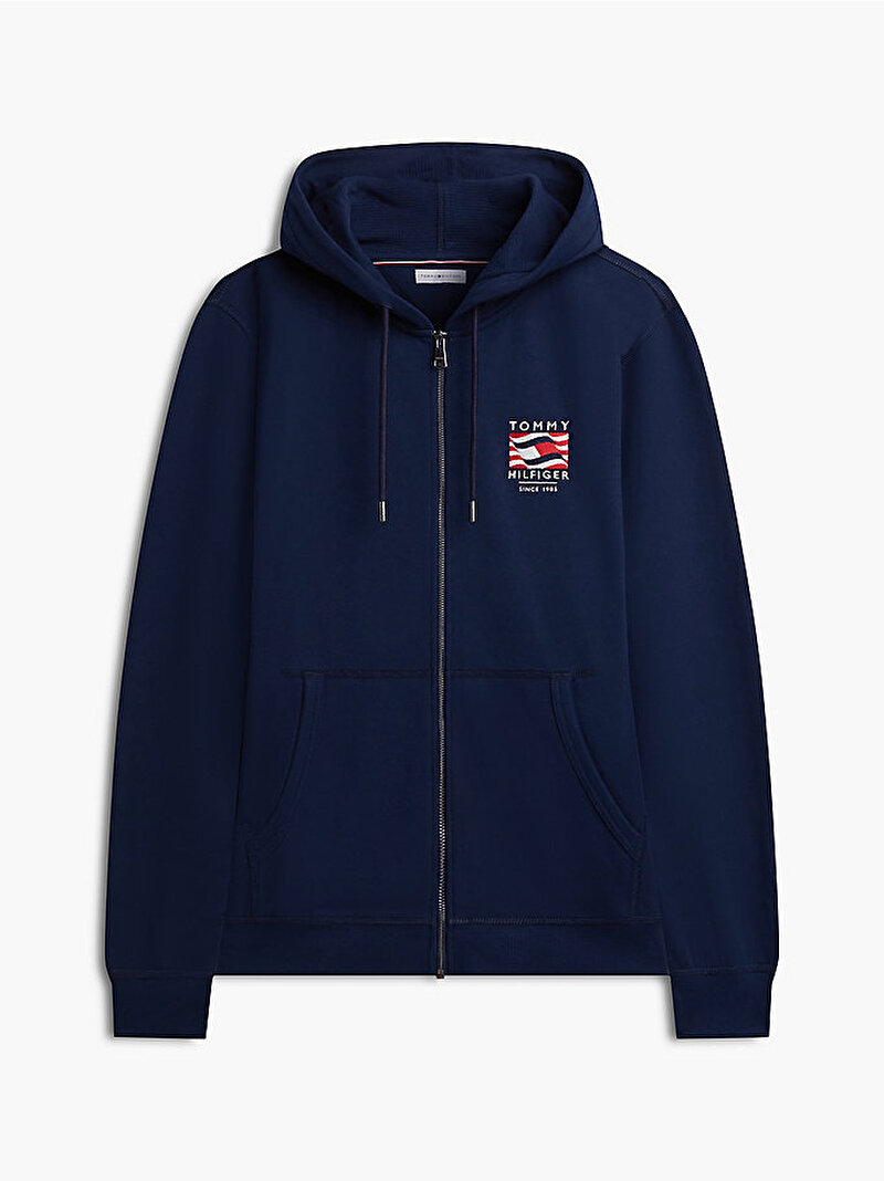 Erkek Rwb Box Flag Sweatshirt Lacivert MW0MW43382DCC