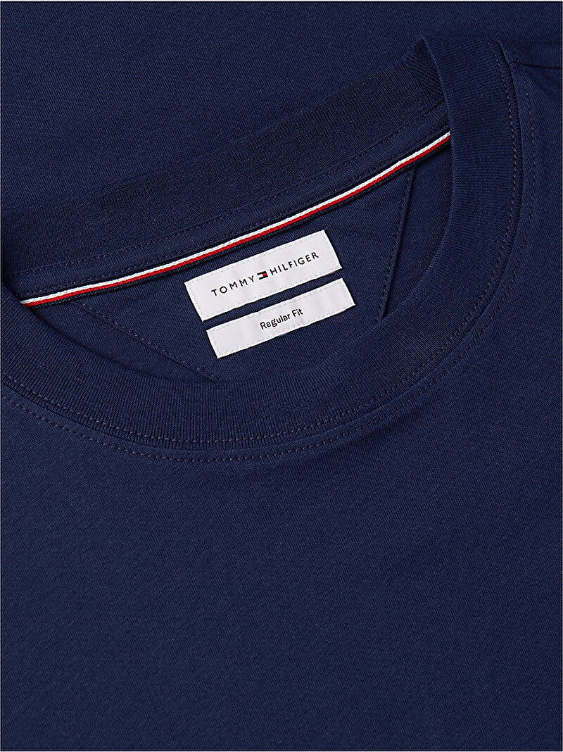 Erkek Rwb Box Flag Regular T-shirt Lacivert MW0MW43390DCC