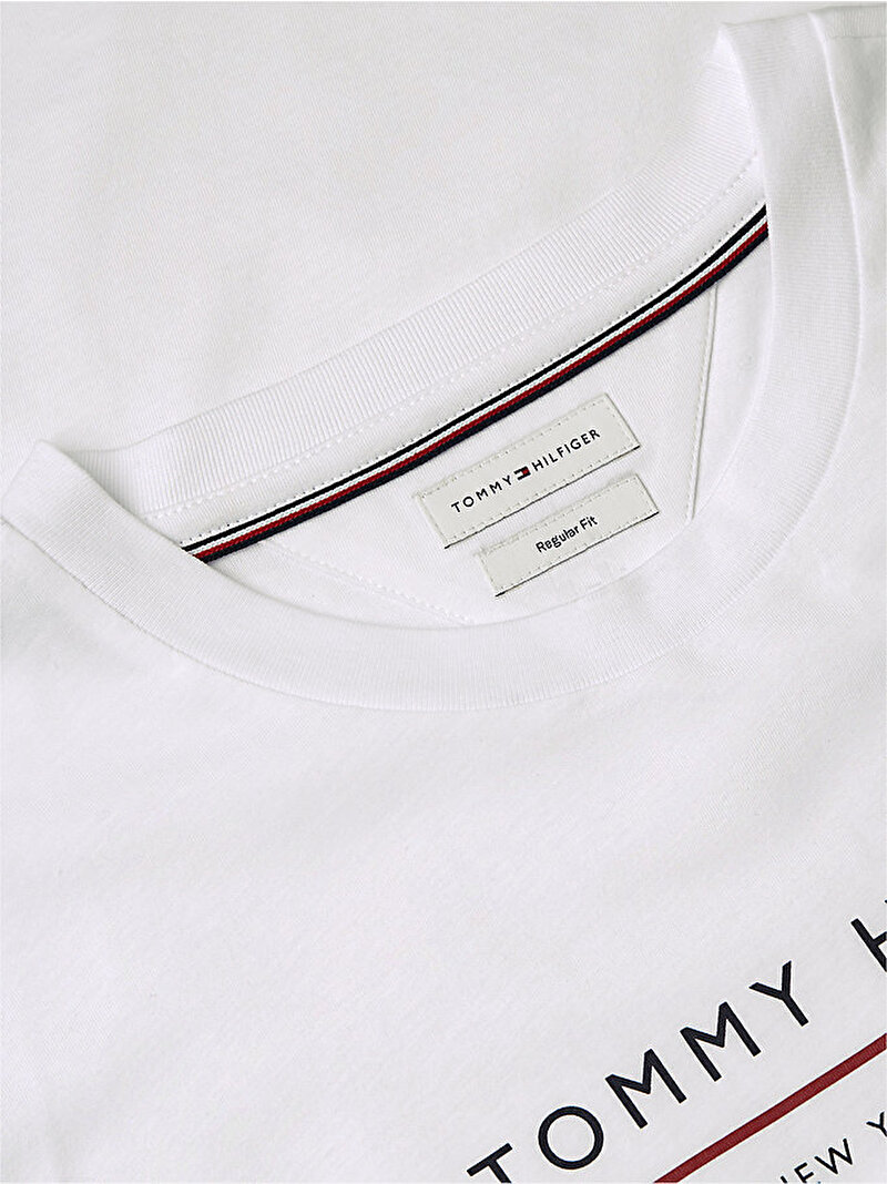 Erkek Brand Love New T-shirt Beyaz MW0MW44359YBR