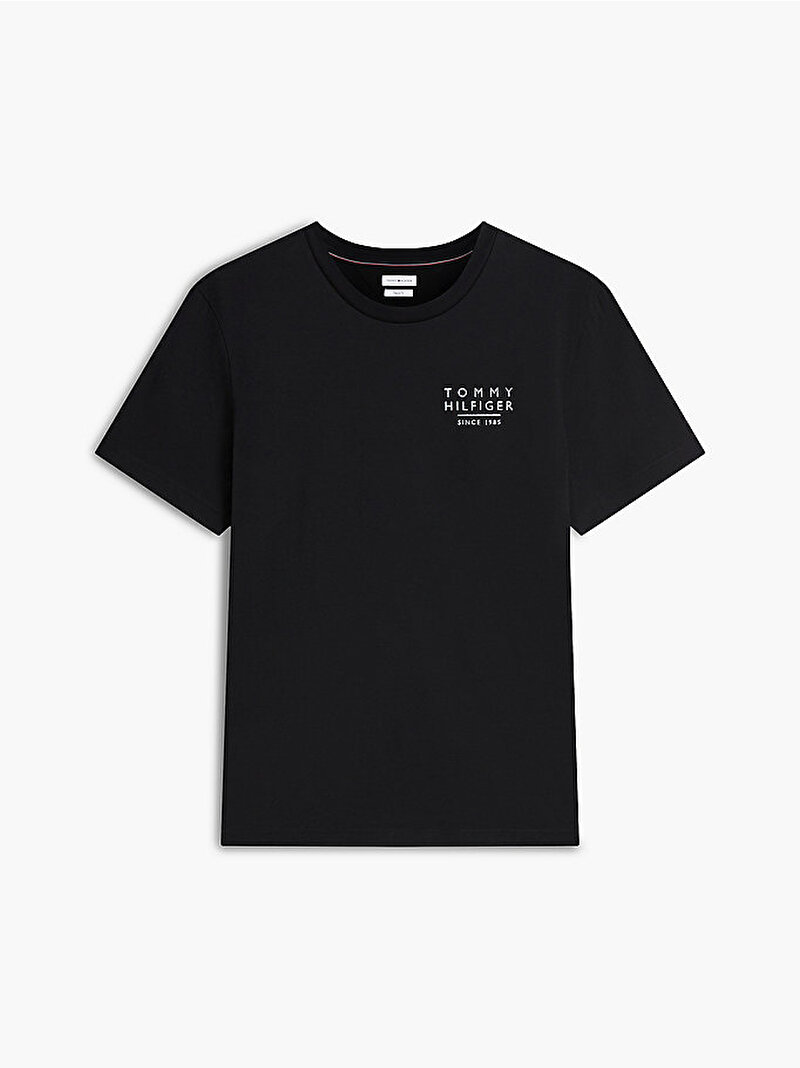 Erkek Americana Back Graphic T-shirt Siyah MW0MW44360BDS