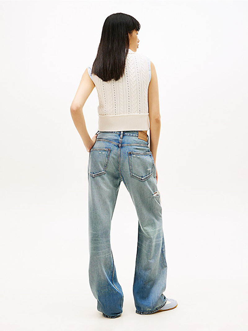 Kadın Mia Relaxed Jean Pantolon Mavi DW0DW223781A5