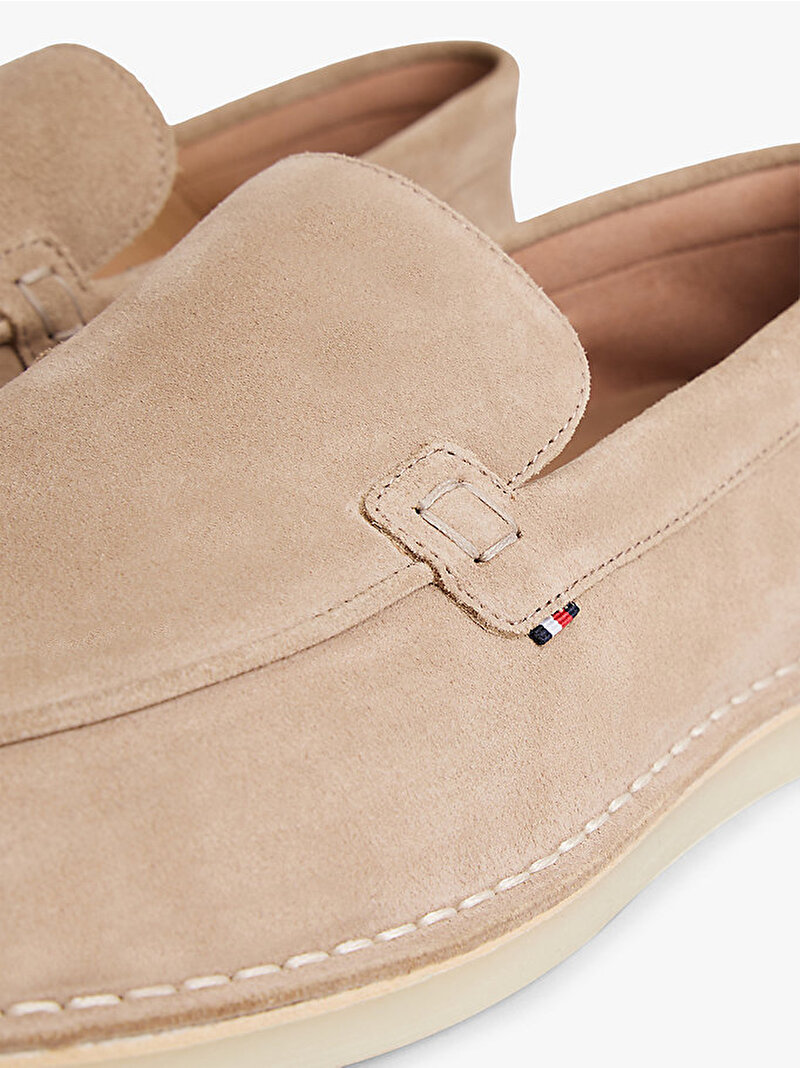 Erkek Hilfiger Stitchdown Loafer Bej FM0FM05782AFE