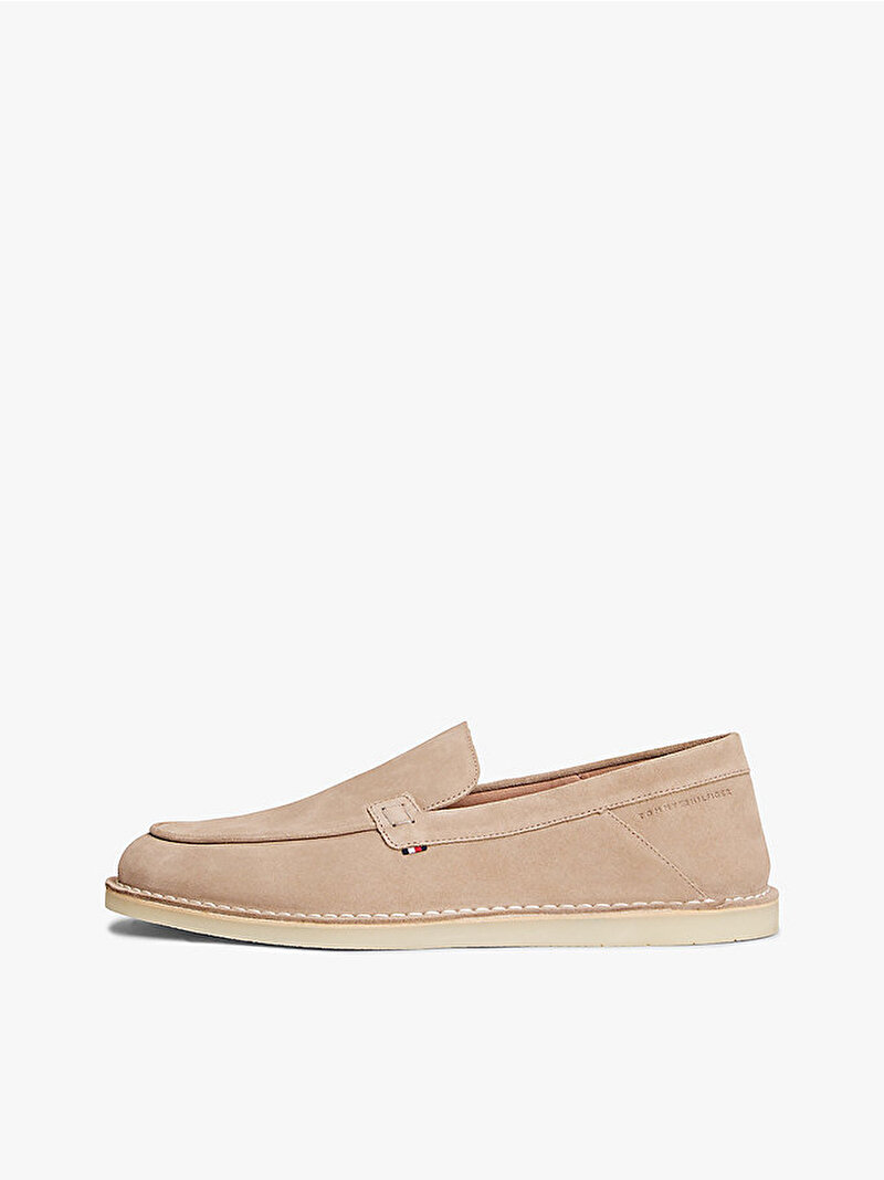 Erkek Hilfiger Stitchdown Loafer Bej FM0FM05782AFE
