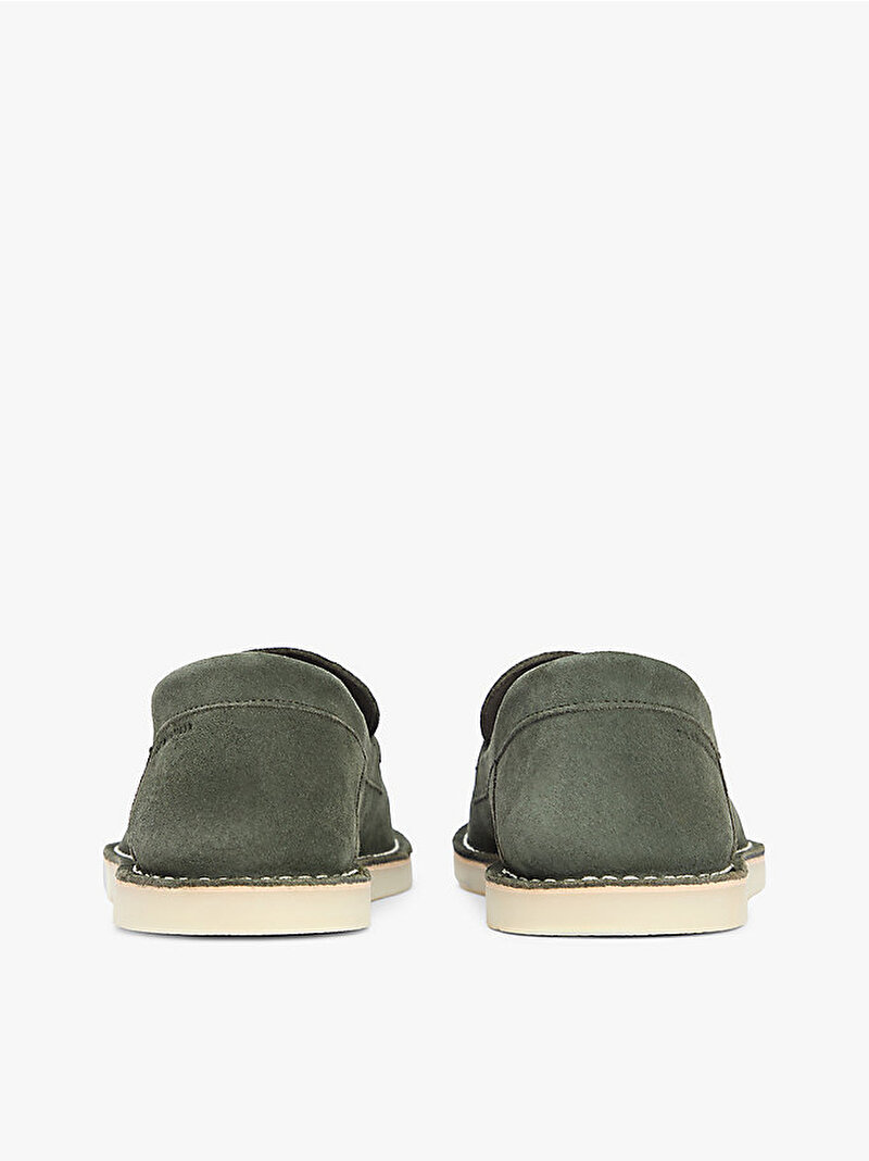 Erkek Hilfiger Stitchdown Loafer Yeşil FM0FM05782M2A
