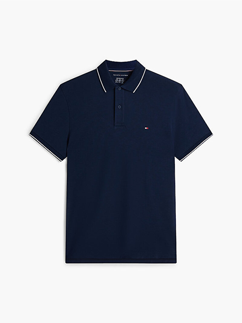 Erkek Performance Jersey Polo T-shirt Lacivert MW0MW37310DCC