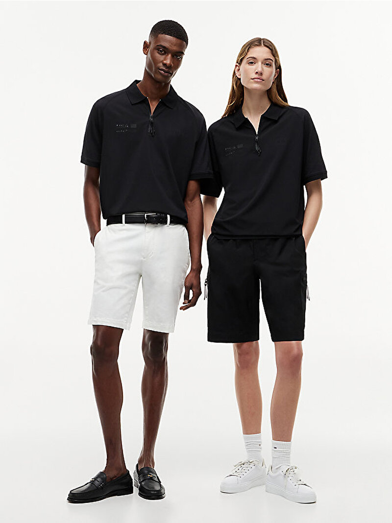 Unisex US Sailgp Polo T-shirt Siyah MN0MN00043BDS