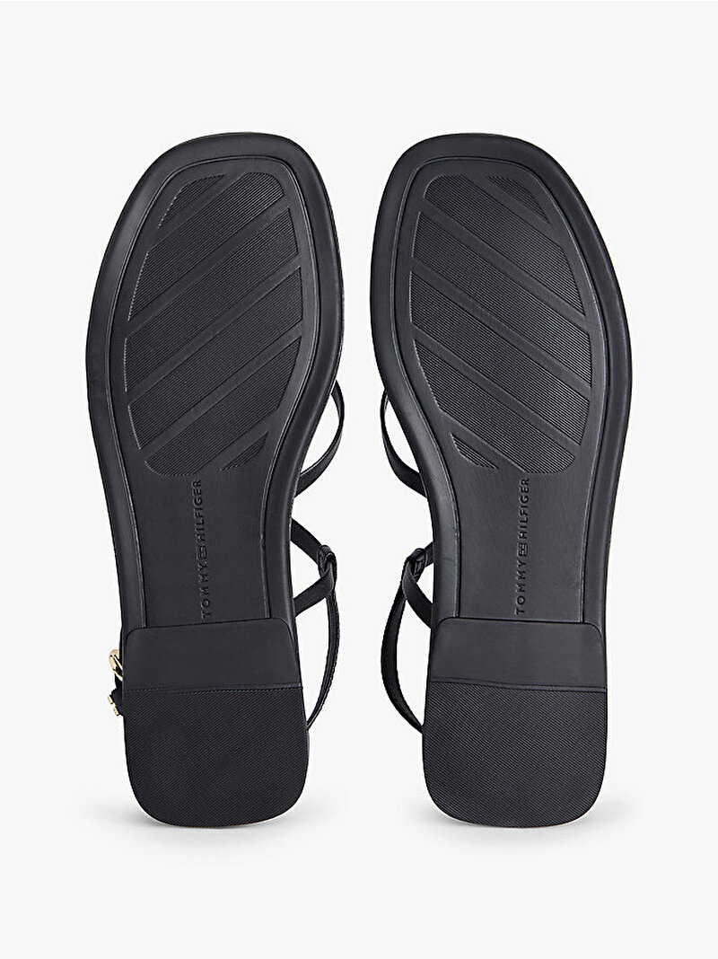 Kadın Flat Strappy Sandalet Siyah FW0FW09220BDS