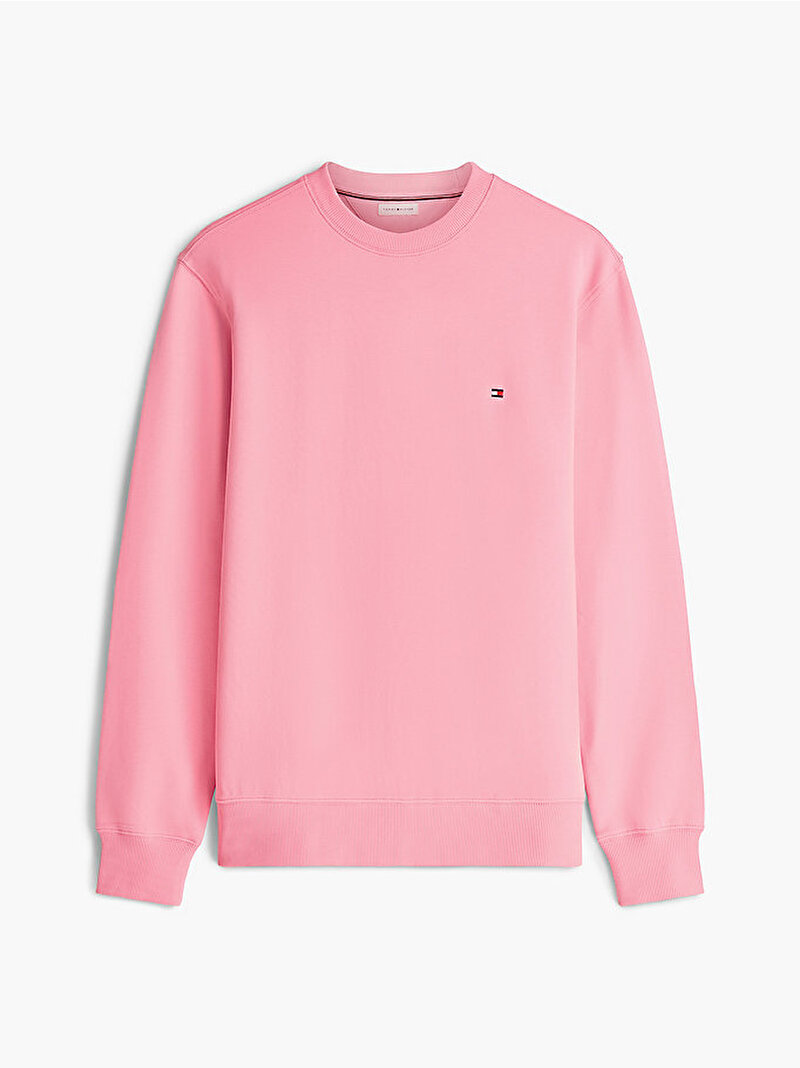Erkek Essential Terry Crew Sweatshirt Pembe MW0MW37237THH