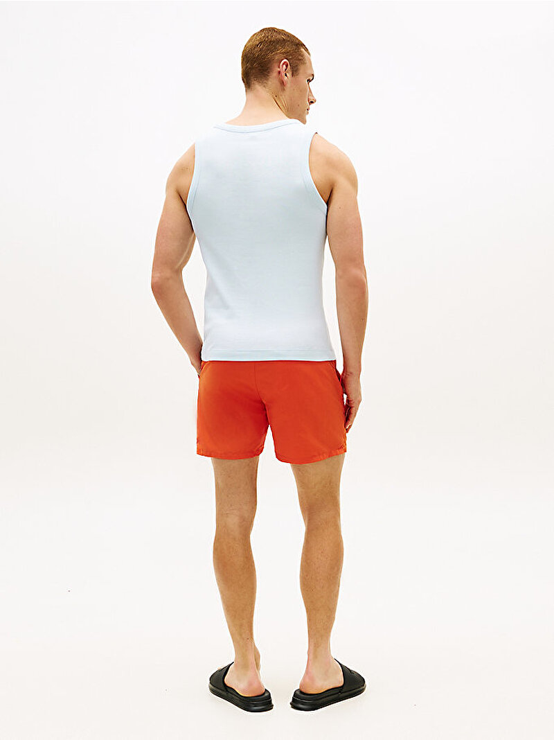 Erkek Rib Tank Top Mavi UM0UM03841CYR
