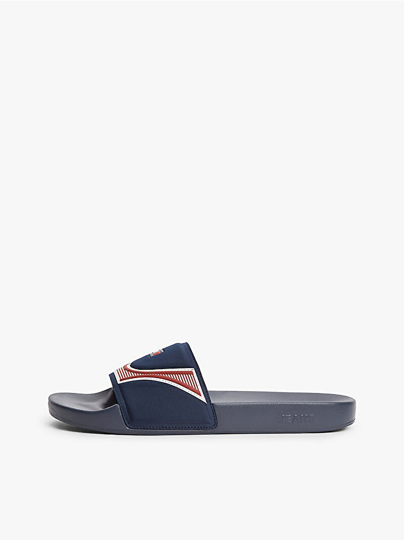 Erkek Tommy Jeans Seasonal Plaj Terliği Beyaz EM0EM017420GZ