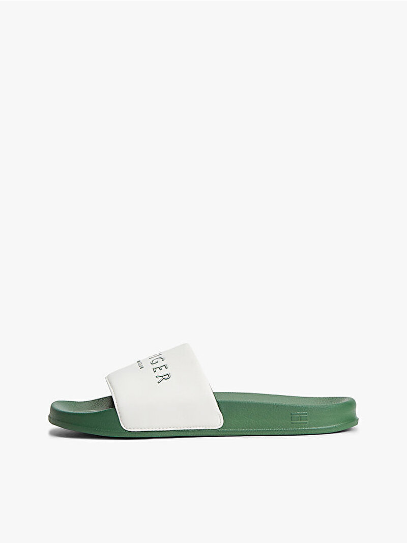 Erkek Hilfiger Neoprene Plaj Terliği Beyaz FM0FM05898Z00