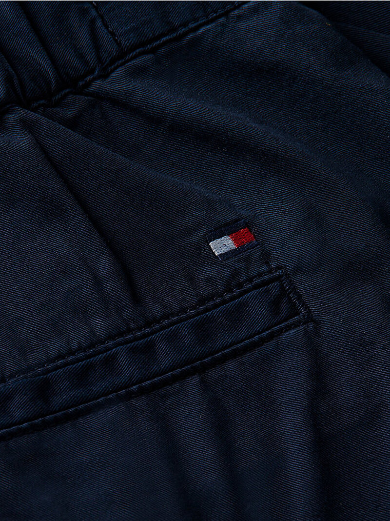 Kadın Cotton Chino Flare Şort Lacivert WW0WW50087C1G