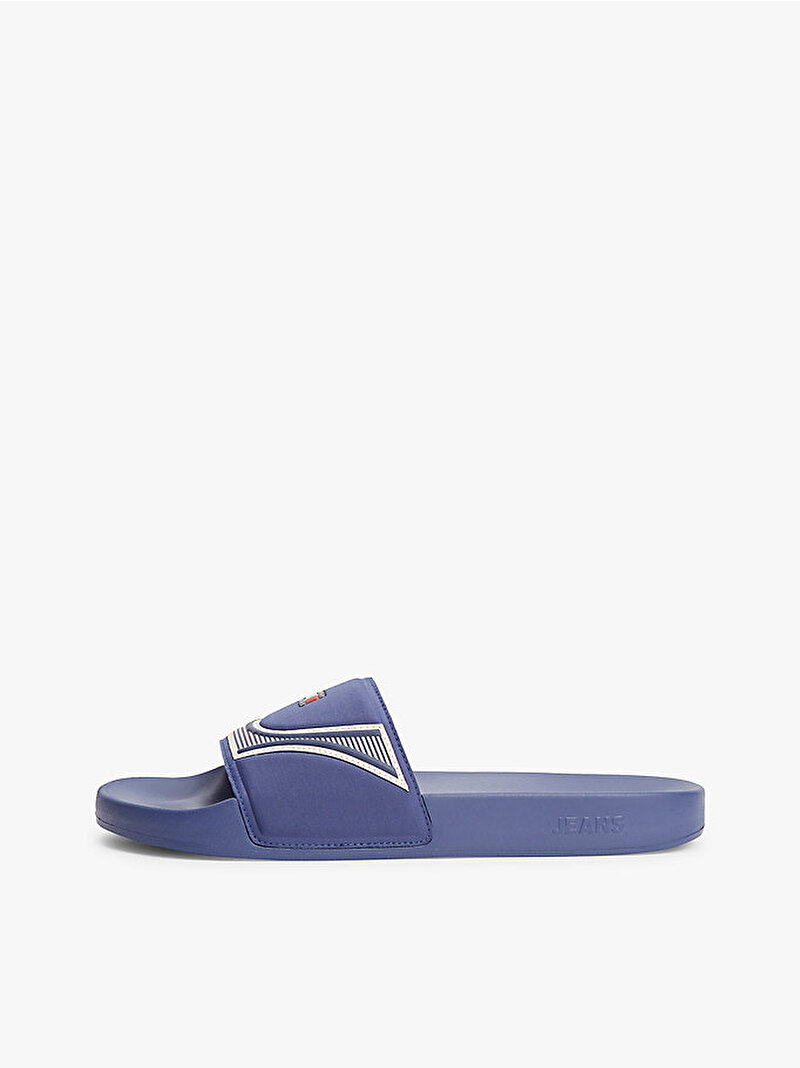 Erkek Tommy Jeans Seasonal Plaj Terliği Mavi EM0EM01742CJ6