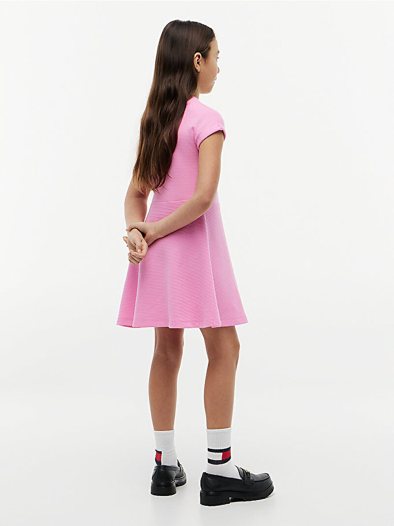 Kız Çocuk Skater Elbise Pembe KG0KG09395TOU