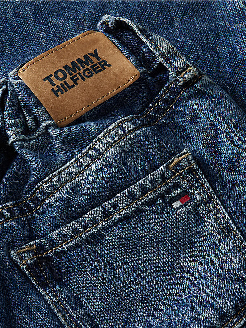 Erkek Çocuk Pull On Med Jean Pantolon Mavi KB0KB104691A8