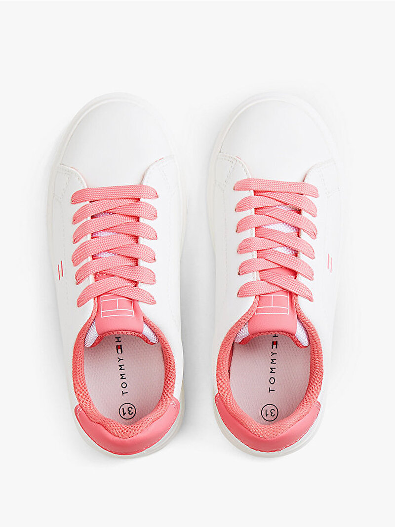 Kız Çocuk Low Cut Laceup Sneaker Beyaz EF00034238030