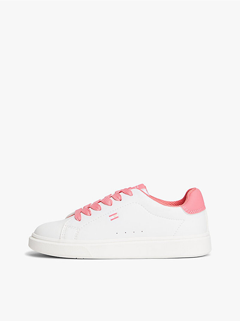 Kız Çocuk Low Cut Laceup Sneaker Beyaz EF00034238030