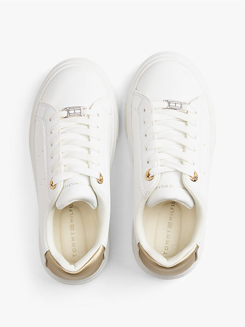 Kız Çocuk Low Cut Laceup Sneaker Beyaz EF00034246048