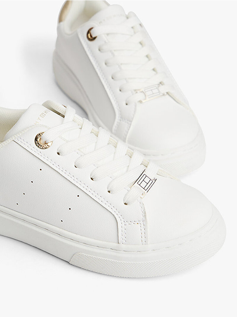 Kız Çocuk Low Cut Laceup Sneaker Beyaz EF00034246048