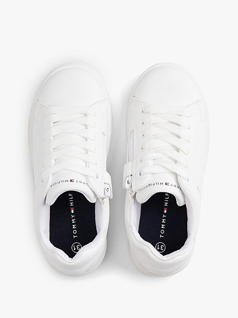 Çocuk Unisex Low Cut Laceup Sneaker Beyaz EF00034357100