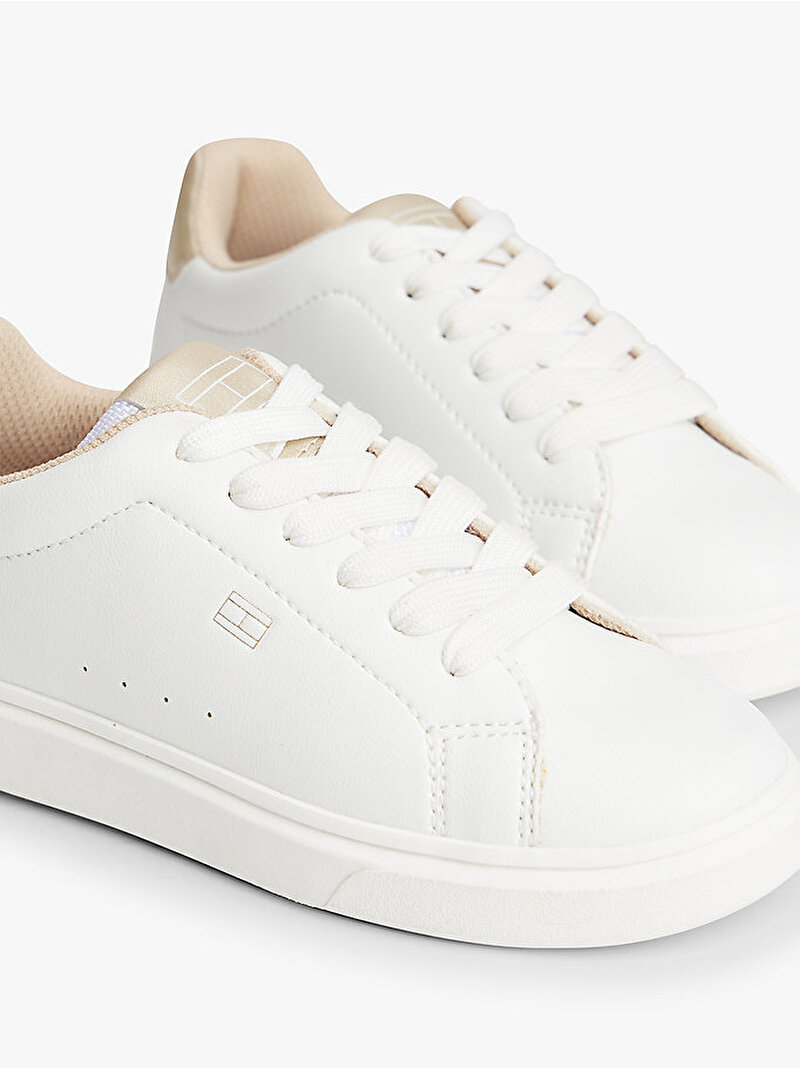 Kız Çocuk Low Cut Laceup Sneaker Beyaz EF00034238048