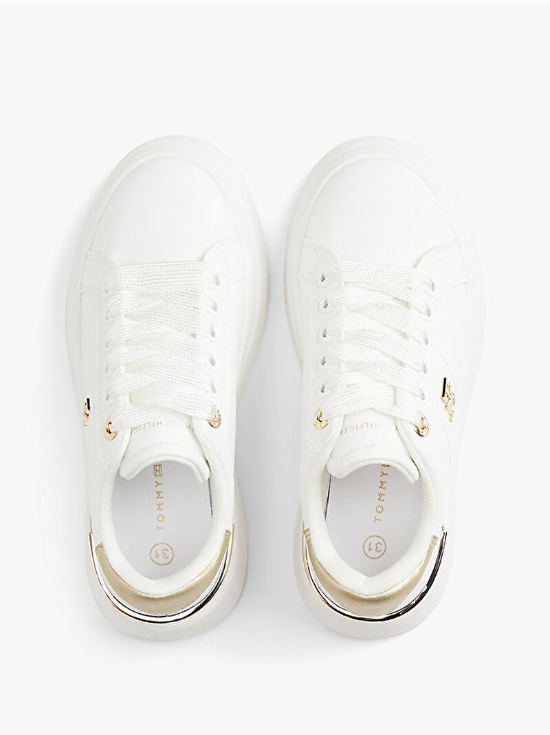 Kız Çocuk Low Cut Laceup Sneaker Beyaz EF00034253048