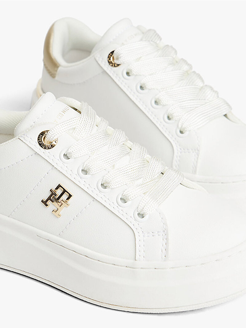 Kız Çocuk Low Cut Laceup Sneaker Beyaz EF00034253048