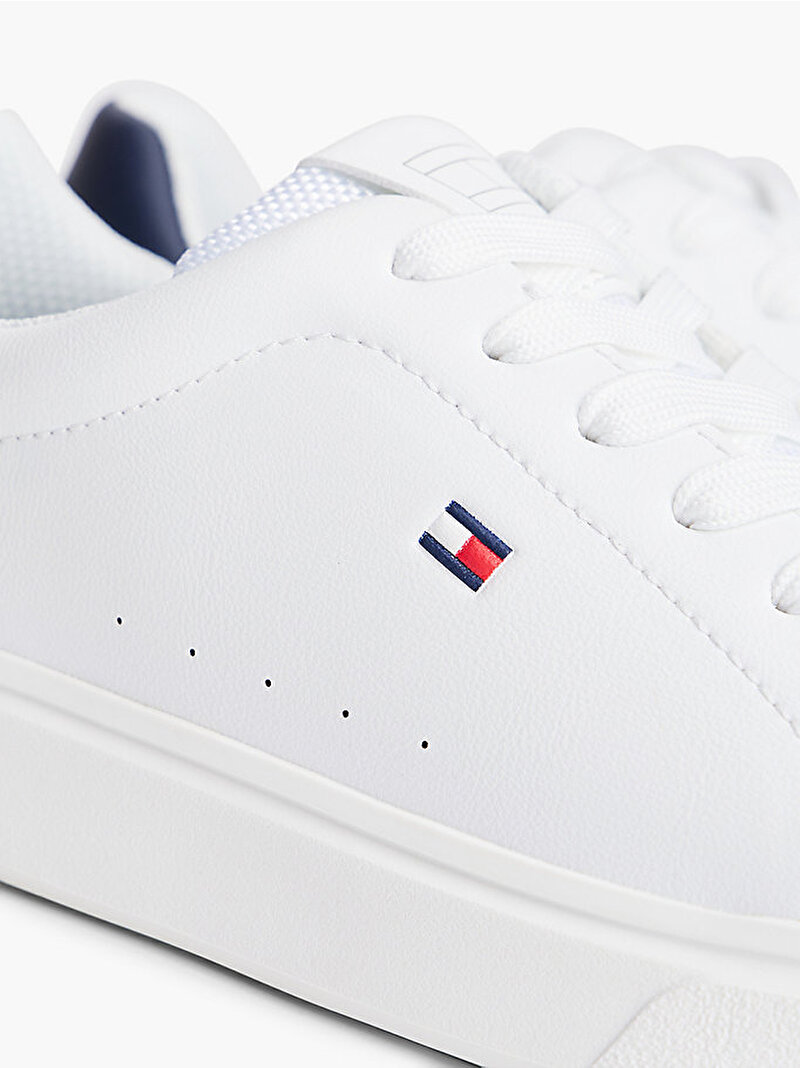 Çocuk Unisex Low Cut Laceup Sneaker Beyaz EF00034350336