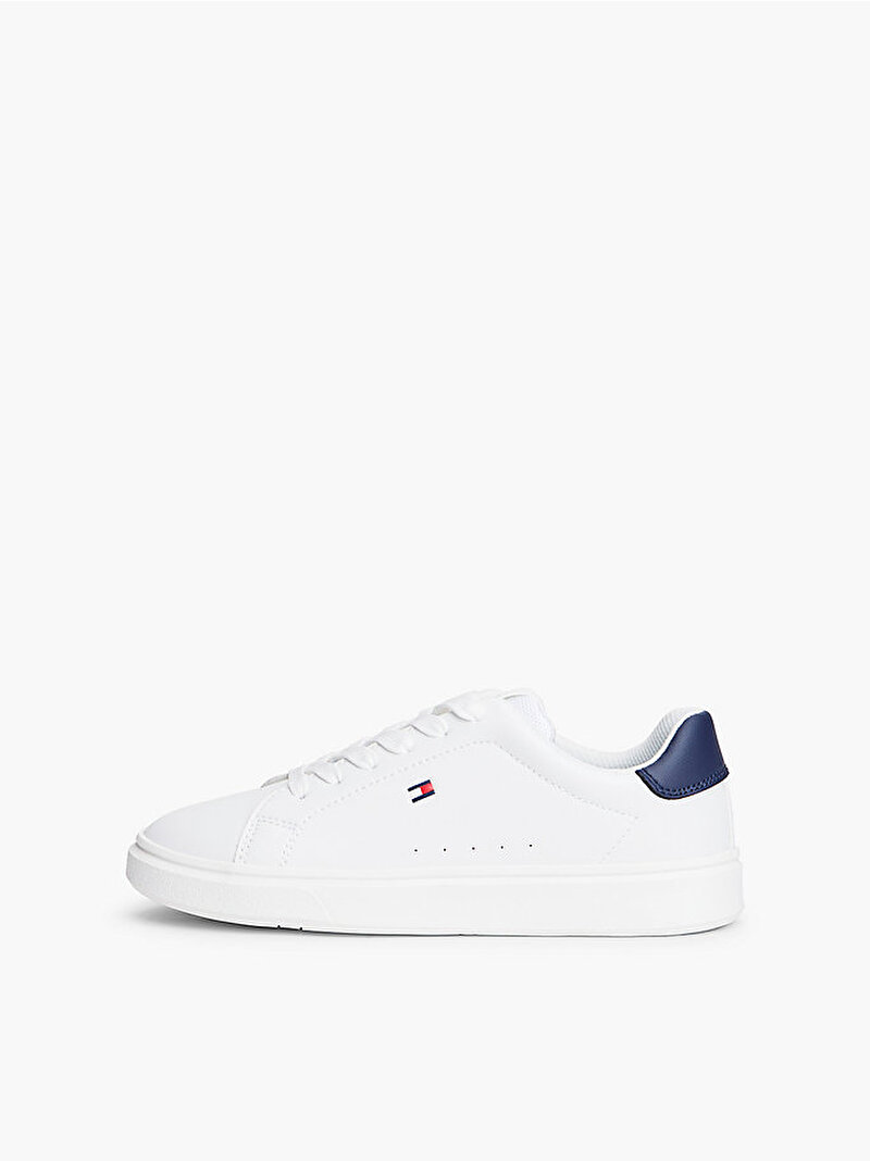 Çocuk Unisex Low Cut Laceup Sneaker Beyaz EF00034350336