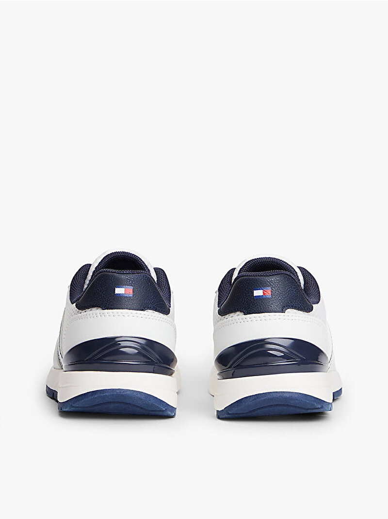 Çocuk Unisex Flag Low Cut Laceup Sneaker Beyaz EF00034375336