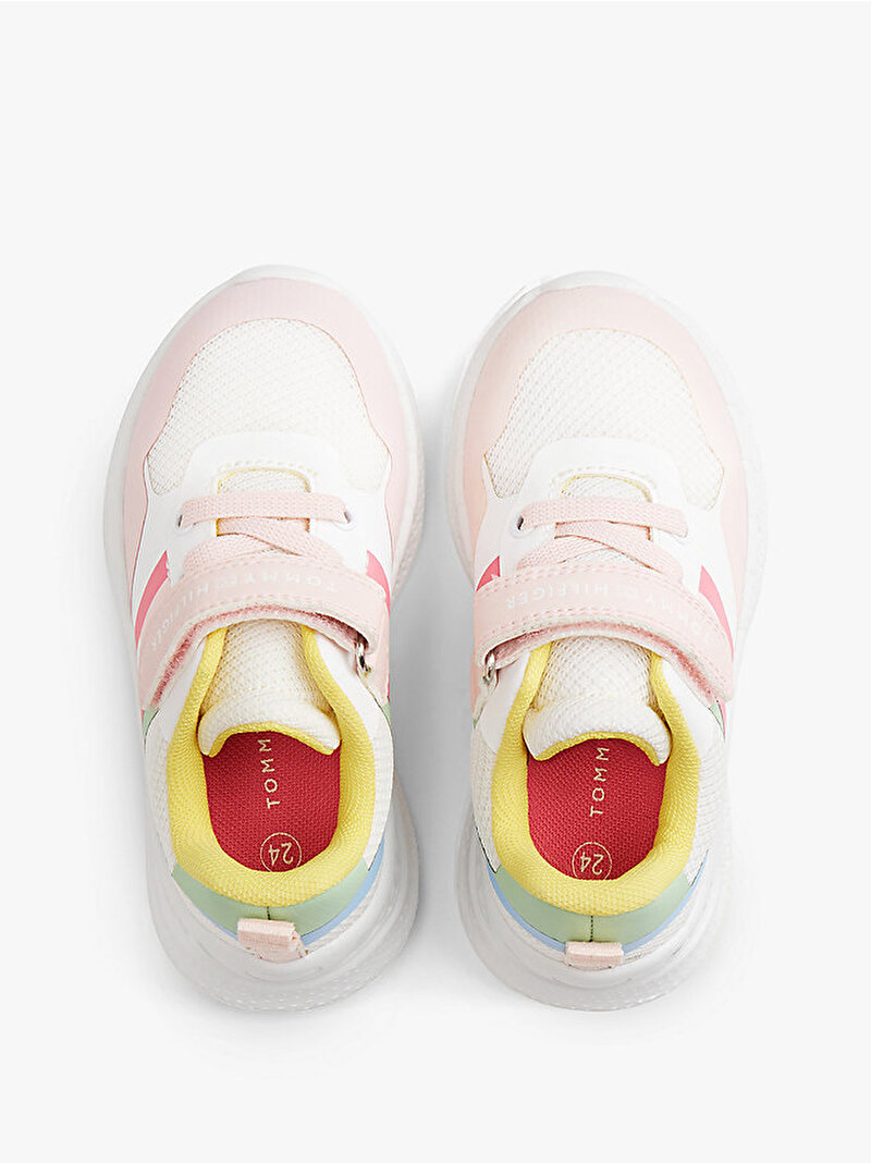 Kız Çocuk Flag Low Cut Laceup Sneaker Çok renkli EF00034261913