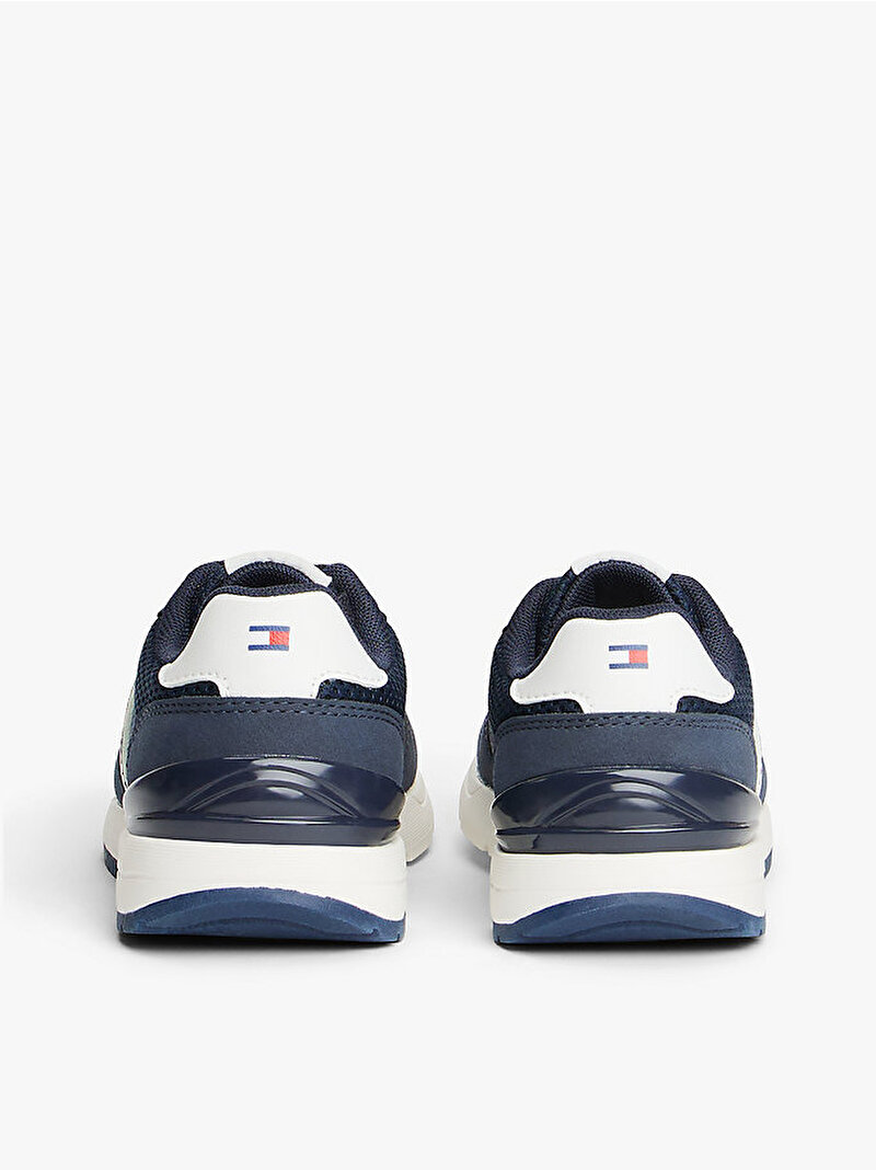 Çocuk Unisex Flag Low Cut Laceup Sneaker Mavi EF00034376007