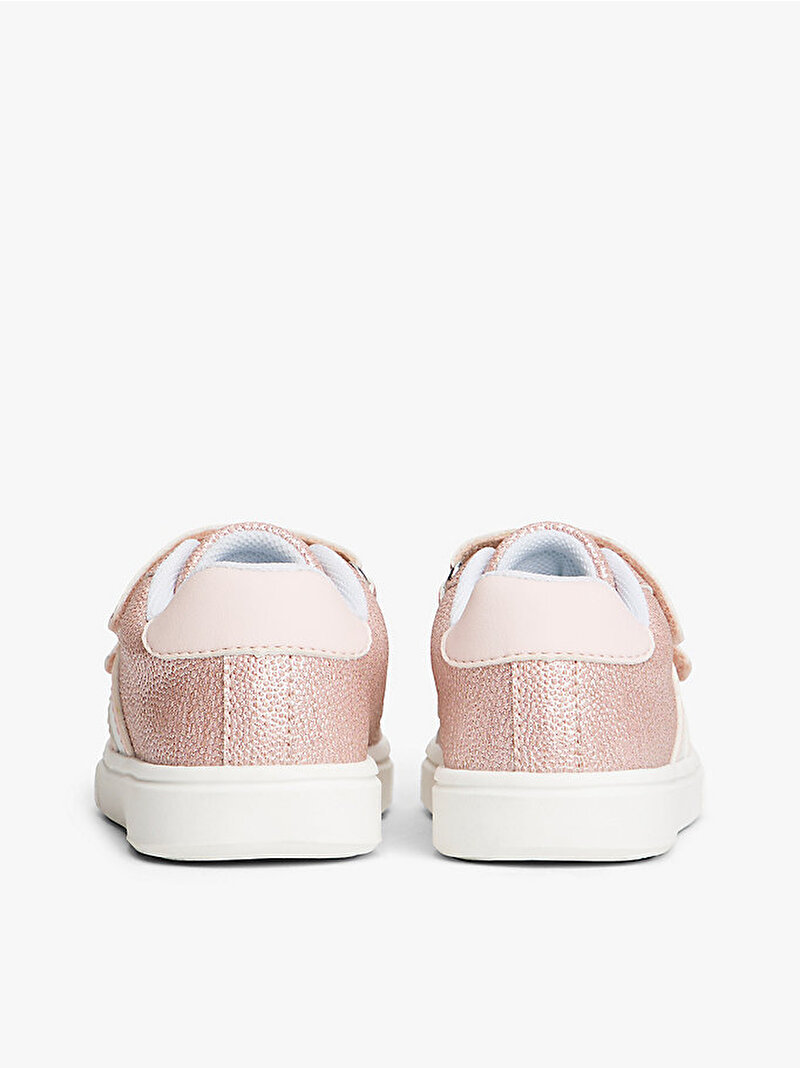 Kız Çocuk Flag Low Cut Velcro Sneaker Pembe EF00034232302