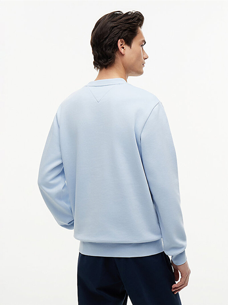Erkek Stack Sweatshirt Mavi MW0MW43218C1O