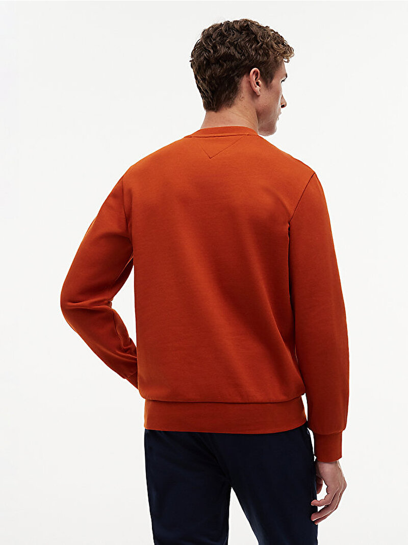 Erkek Stack Sweatshirt Turuncu MW0MW43218S0F