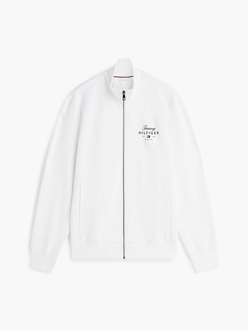 Erkek Stack Sweatshirt Beyaz MW0MW43219YBR