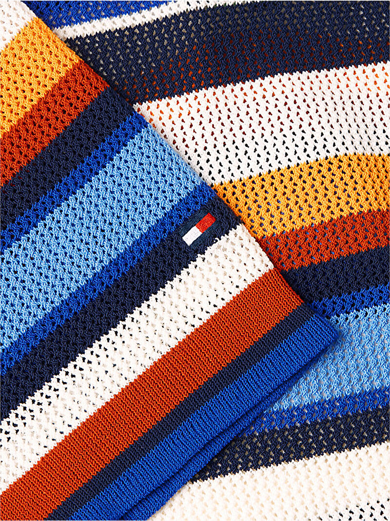 Erkek Multi Stripe Kazak Çok renkli MW0MW43250C7F