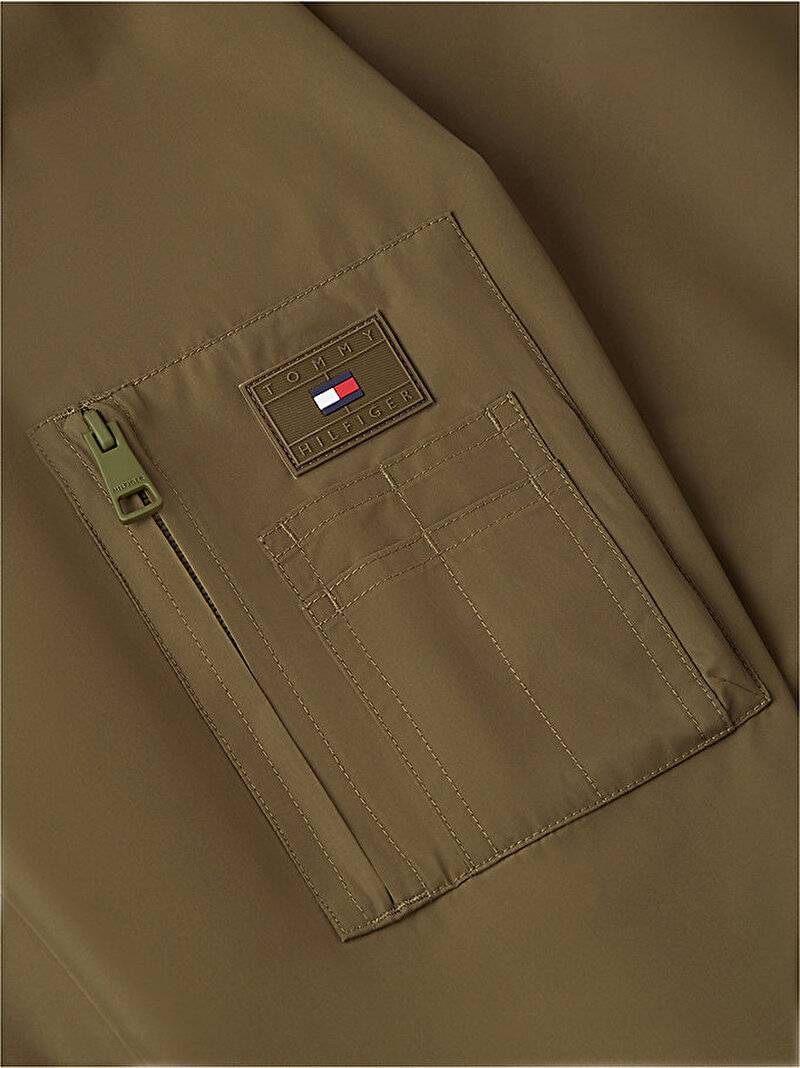 Erkek Packable Bomber Ceket Yeşil MW0MW43462RBN