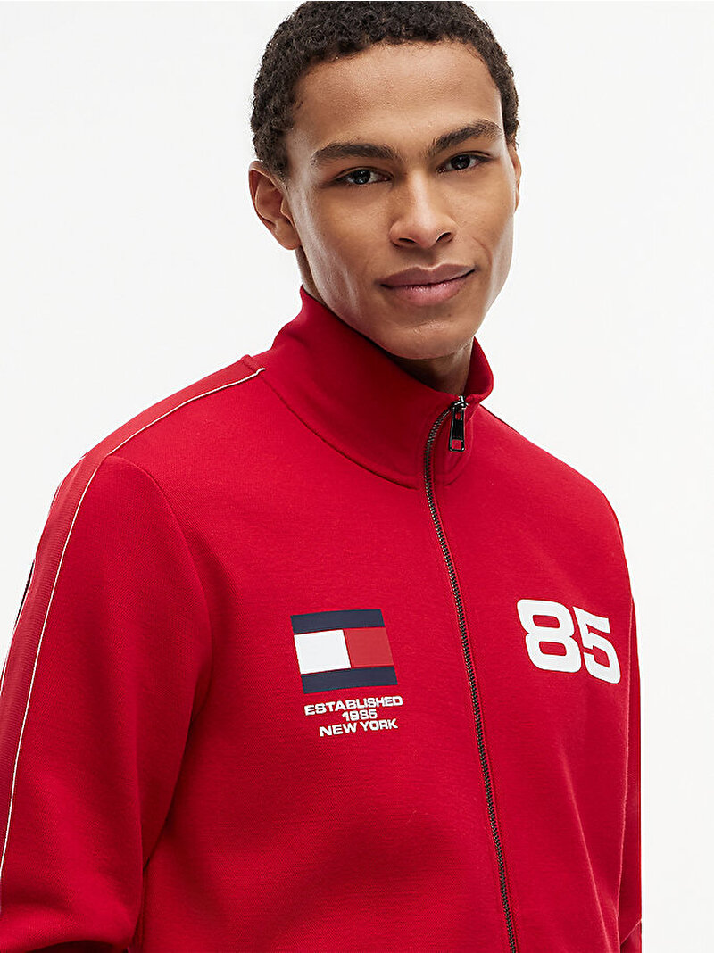Erkek Countries Track Sweatshirt Kırmızı MW0MW43902XLD