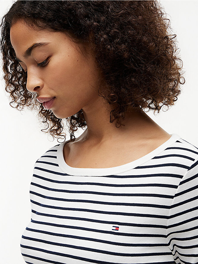 Kadın Cody Boatneck T-shirt Lacivert WW0WW499280A9