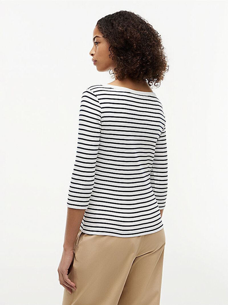 Kadın Cody Boatneck T-shirt Lacivert WW0WW499280A9