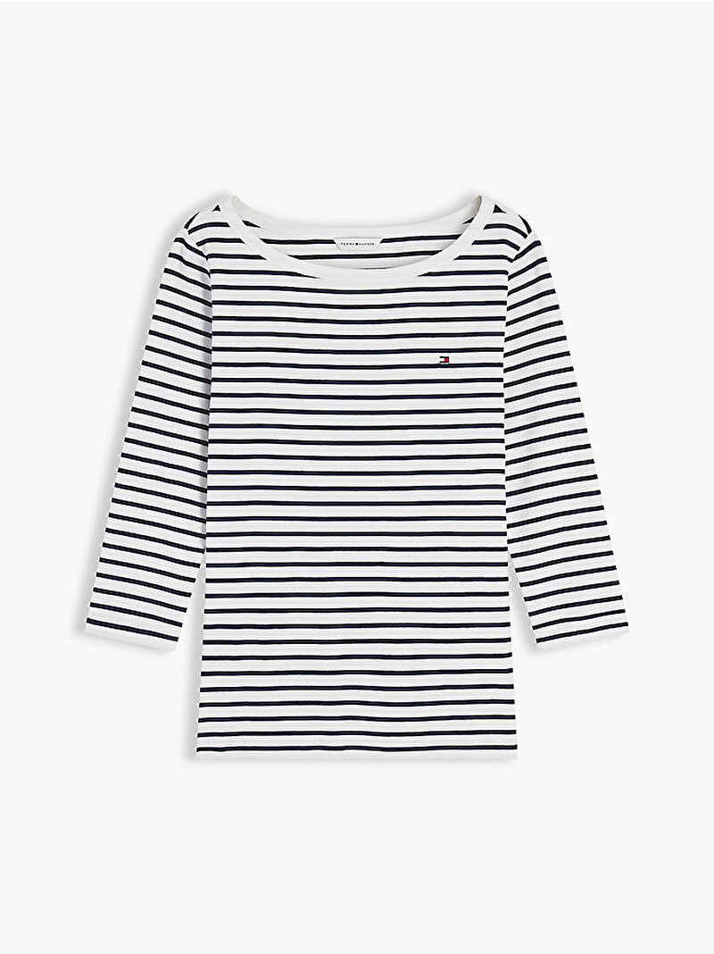 Kadın Cody Boatneck T-shirt Lacivert WW0WW499280A9