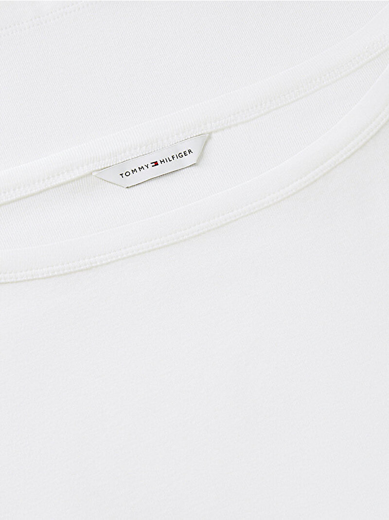 Kadın Cody Boatneck T-shirt Ekru WW0WW49928YBL
