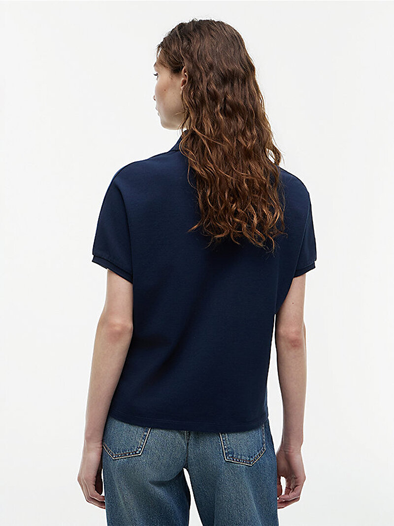 Kadın TH Modern Polo T-shirt Lacivert WW0WW49953C1G