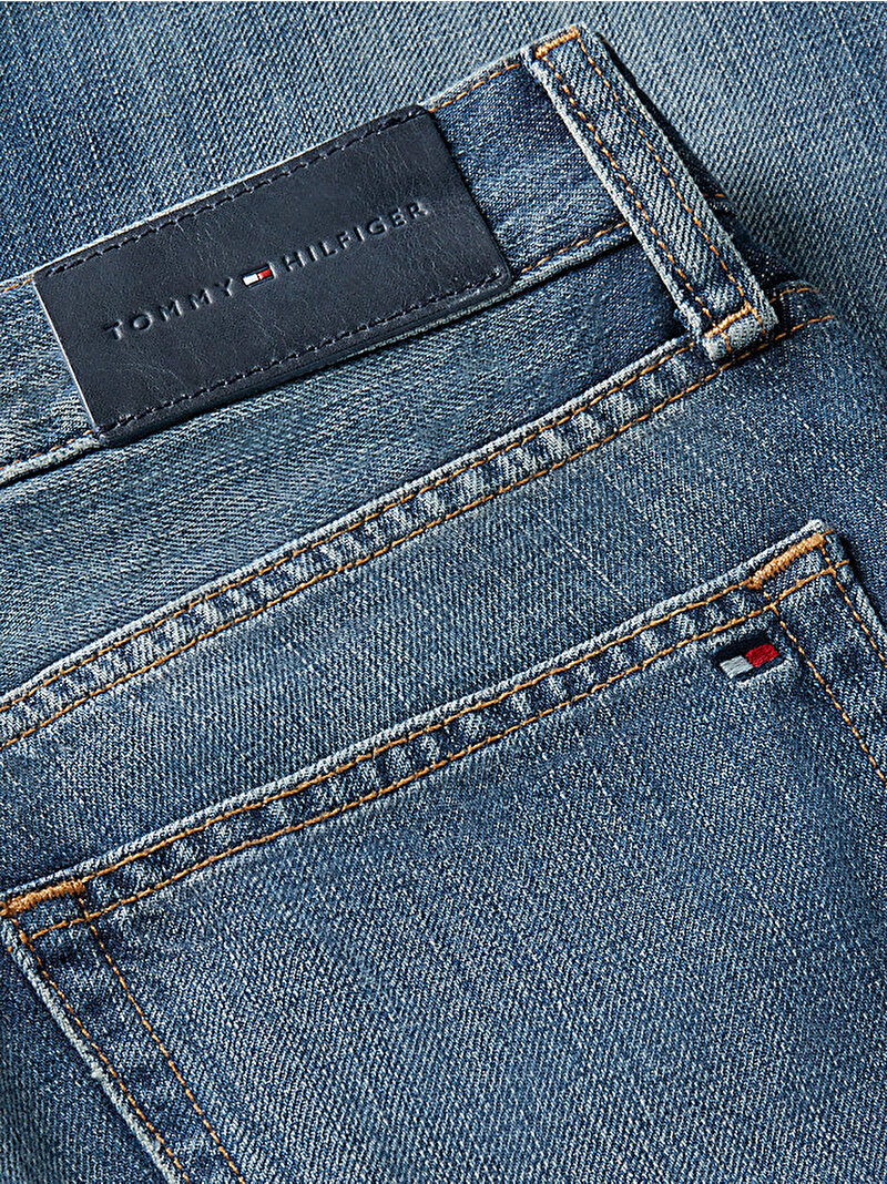 Kadın Flare Mid Jean Pantolon Mavi WW0WW499631A9