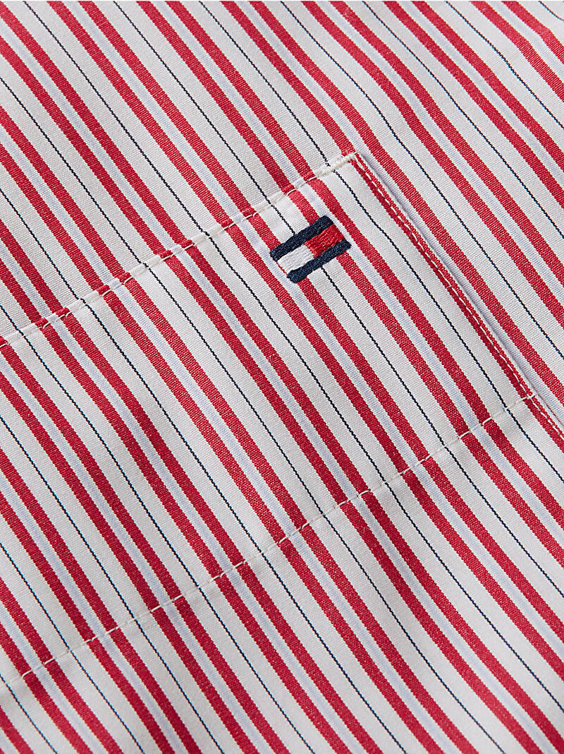 Kadın Modern Regular Poplin Gömlek Kırmızı WW0WW511290FC