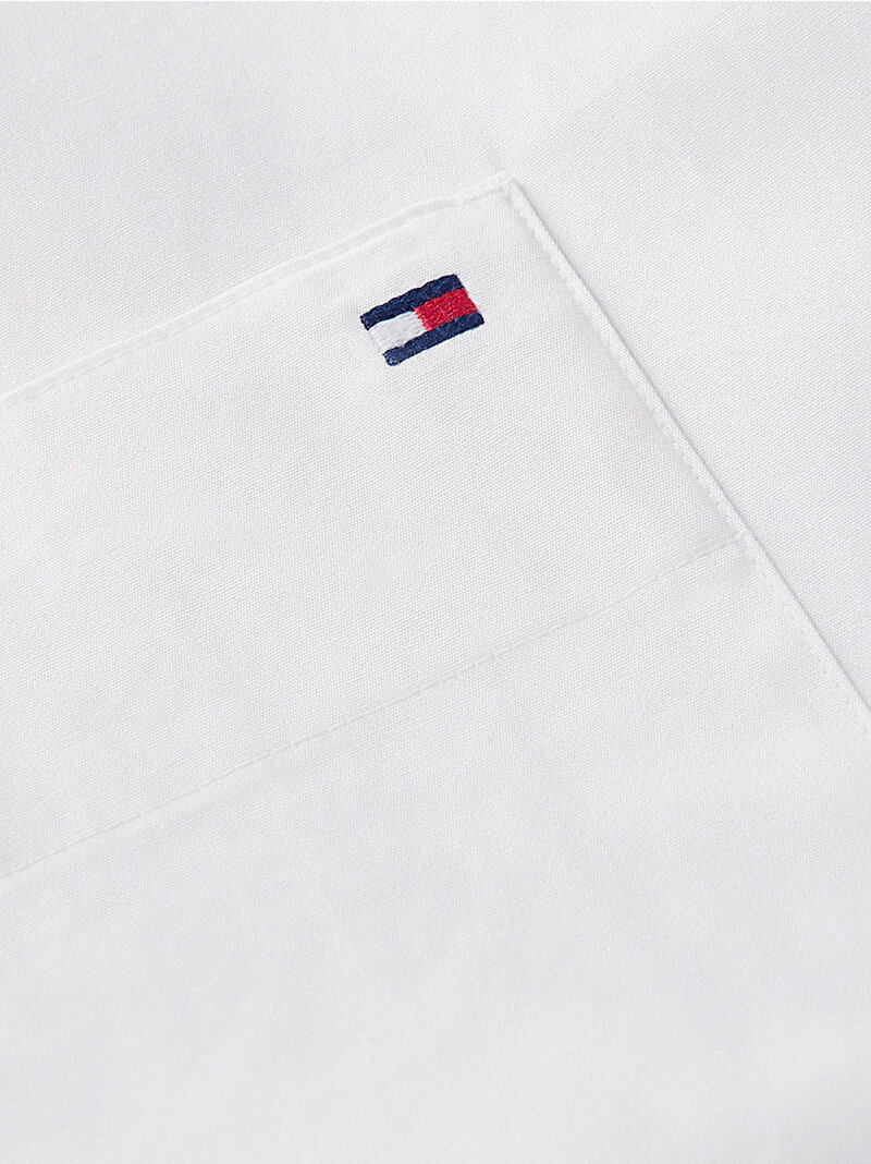 Kadın Modern Regular Poplin Gömlek Beyaz WW0WW51129YCF