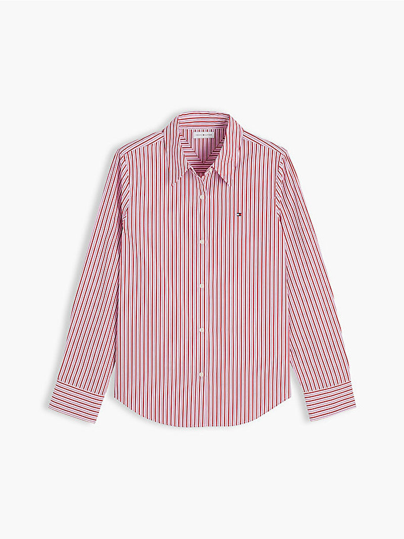 Kadın Summer Poplin Regular Gömlek Pembe WW0WW511550D7
